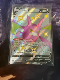 Crobat V SWSH098 SWSH: Sword & Shield Promo Cards Holo - Image 1