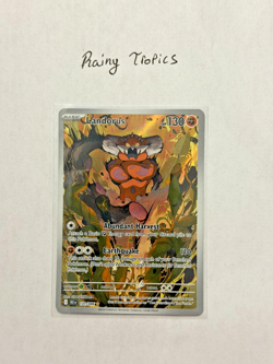 Pokemon Landorus 131/086 IR Black Bolt NM Illustration Rare - Image 1