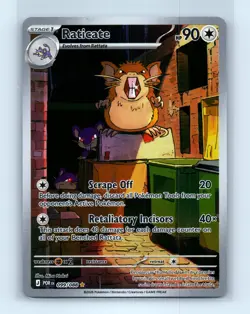 Pokemon tcg ME03: Perfect Order Raticate Near Mint or Better - Image 1
