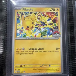 Pokemon TCG - Scarlet and Violet World Championship 2025 Promo - #225 - PIKACHU - Image 1