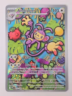 Pokemon Ambipom 107/094 - Illustration Rare - ME02: Phantasmal Flames - Image 1