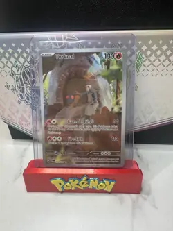 Torkoal 172/167 Twilight Masquerade IR Illustration Rare Holo Pokemon - Image 1