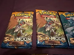 Pokemon TCG Sun & Moon Booster Pack Lot of 7 820650801945 - Image 5