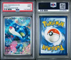 2023 POKEMON SVI EN-SCARLET & VIOLET ILLUSTRATION RARE #206 WIGLETT PSA 9 - Image 3