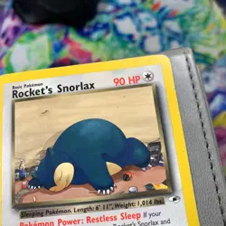 Rocket's Snorlax 33/132 Non-Holo Rare - MP Pokemon Card - Image 2