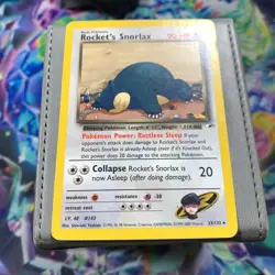 Rocket's Snorlax 33/132 Non-Holo Rare - MP Pokemon Card - Image 3
