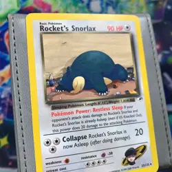 Rocket's Snorlax 33/132 Non-Holo Rare - MP Pokemon Card - Image 4