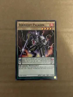 Yugioh Igknight Paladin CORE-EN029 1st Edition Common - Image 1