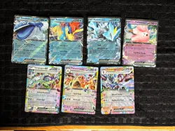 Lot Of 16 Pokemon TCG EX Double Rare Cards, Destined Rivals Surging Sparks Etc. - Image 2