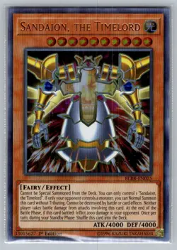 Sandaion, the Timelord BLRR-EN025 Battles of Legend: Relentless Revenge Yugioh - Image 1