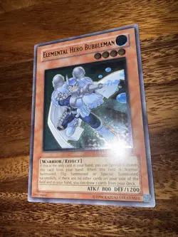 Yugioh: Elemental Hero Bubbleman - CRV-EN014 - Ultimate Rare - Unlimited - VLP - Image 2