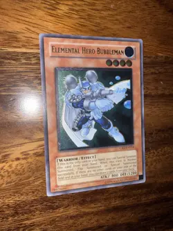 Yugioh: Elemental Hero Bubbleman - CRV-EN014 - Ultimate Rare - Unlimited - VLP - Image 4