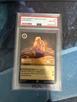 2023 Disney Lorcana EN 1 The First Chapter Rapunzel Gifted Heal PSA 10 GEM MINT - Image 1