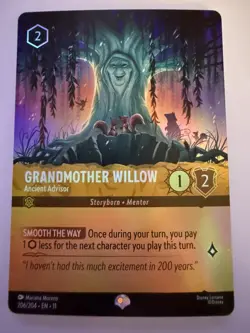 Disney Lorcana Winterspell Grandmother Willow Ancient Advisor Epic (206/204) - Image 1