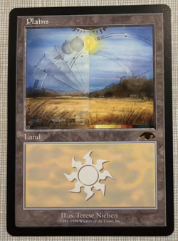 Plains Guru Lands #4 MTG Magic The Gathering Card NM - Image 1