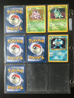 BASE Set 2 near complete 2000 vintage Pokemon trading cards MP/HP - Image 3