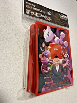 Pokemon Team Rocket Mewtwo Sleeves Deck Box Set Japan Limited Rare Pokemon Cards - Image 5