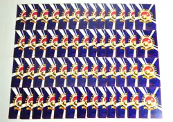 Pokemon card Team Rocket Old Back LOT 52 Japanese Vaporeon Psyduck Squirtle etc - Image 2