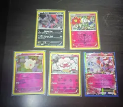 Pokemon TCG XY Steam Siege Holo Lot - 8 Cards Yveltal, Diancie EX English - Image 1