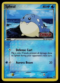 Pokemon Card - Spheal Power Keepers 65/108 Reverse Holo Stamped - Image 1