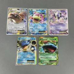 Pokemon Card XY Evolutions Lot | Pidgeot, Venusaur, Slowbro, Mewtwo EX - NM - Image 1