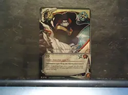 NARUTO CCG KISAME HOSHIGAKI #202 SUPER RARE FOIL CARD 1ST EDITION - Image 1
