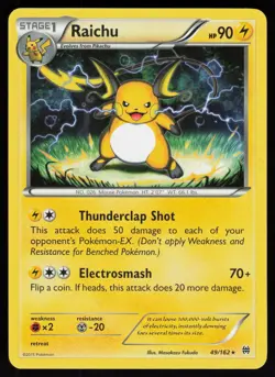 Raichu 49/162 XY - BREAKthrough Pokemon TCG Card - Image 1