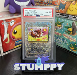 PSA 8 EEVEE 74/110 | Legendary Collection Reverse Holo Graded Pokemon Card HK - Image 1
