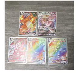 Pokemon TCG VMAX Holo Card Lot (5) Charizard Mew Urshifu Copperajah 2021 - Image 1