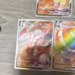 Pokemon TCG VMAX Holo Card Lot (5) Charizard Mew Urshifu Copperajah 2021 - Image 4
