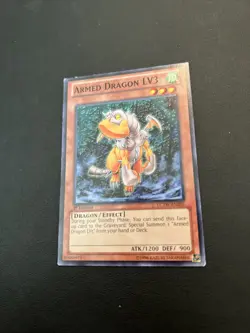 Armed Dragon LV3 LCYW-EN203 Yu-Gi-Oh! Card MP 1st Edition - Image 1