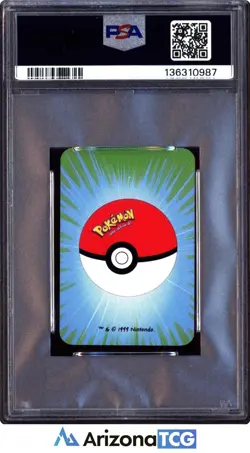 Pokemon 1999 Vulpix Green Jack Hearts Bicycle Pokemon Mini Playing Cards PSA 10 - Image 2