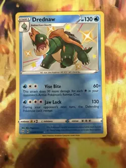 Drednaw - SV029/SV122 - Pokemon Shining Fates Sword Shield Shiny Rare Card NM - Image 1