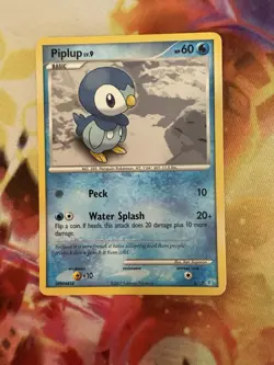 Piplup 93/130 Diamond Pearl Base Set Pokemon Trading Card TCG LP - Image 1