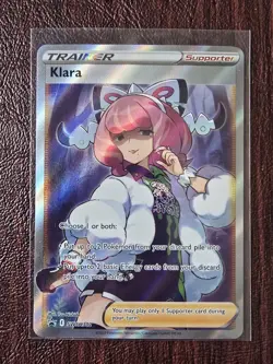 Klara (Full Art) SWSH302 SWSH: Sword & Shield Promo Cards Holo - Image 1