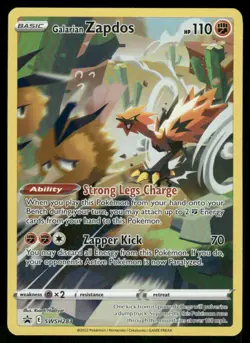 Galarian Zapdos - SWSH283 Promo Holo NM Pokemon SWSH: Sword & Shield Promo Cards - Image 1