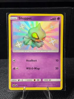 Shuppet SV16/SV94 Rare Shiny Hidden Fates Shiny Vault Pokemon Holo Near Mint - Image 1