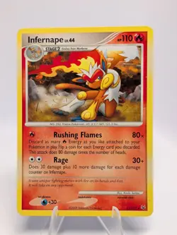 Infernape 31/127 Rare Platinum LP Pokemon Card - Image 1