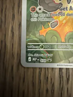 2026 Pokemon Mega Evolutions Promo Tyrunt #070 M/Nm Near Mint - Image 3