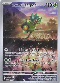 Teal Mask Ogerpon - Promo SV: Scarlet & Violet Promo Cards 123 NM - Image 1