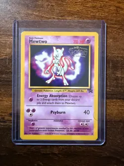 1999 POKEMON GAME MOVIE PROMO MEWTWO # - Image 1