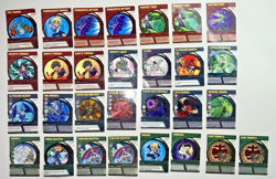 Lot of 30 - 2008 Bakugan Battle Brawler Series Gate Game Cards - Image 2