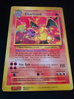 Pokemon Japanese Promo CoroCoro Jumbo Charizard + Pikachu Summer Vacation - Image 2