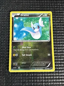 Dratini - 81/116 - Common - Reverse Holo Pokemon Plasma Freeze LP- - Image 1
