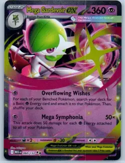 Pokemon tcg ME01: Mega Evolution Mega Gardevoir ex Near Mint or Better - Image 1
