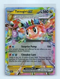 Pokemon tcg SV08: Surging Sparks Tatsugiri ex Near Mint or Better - Image 1