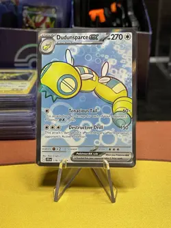 Pokemon Dudunsparce ex 178/159 SV09 Journey Together Full Art Ultra Rare Holo - Image 1
