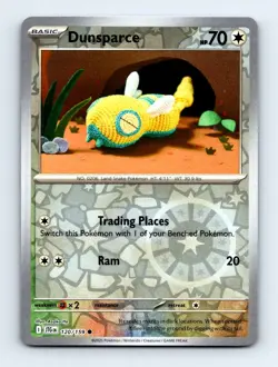#120 2025 Journey Together { Dunsparce REVERSE HOLO - Image 1