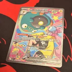 Pokemon Iono's Bellibolt EX SIR Ascended Heroes Special Illustration Rare #272 - Image 3