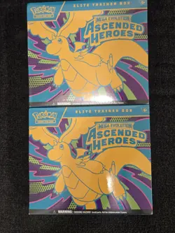 1x Pokemon TCG Mega Evolution Ascended Heroes Elite Trainer Box ETB Factory Seal - Image 1